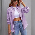 Women's Mid-Length Denim Jacket