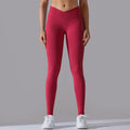 CrossWaist Seamless High-Waist Yoga Leggings