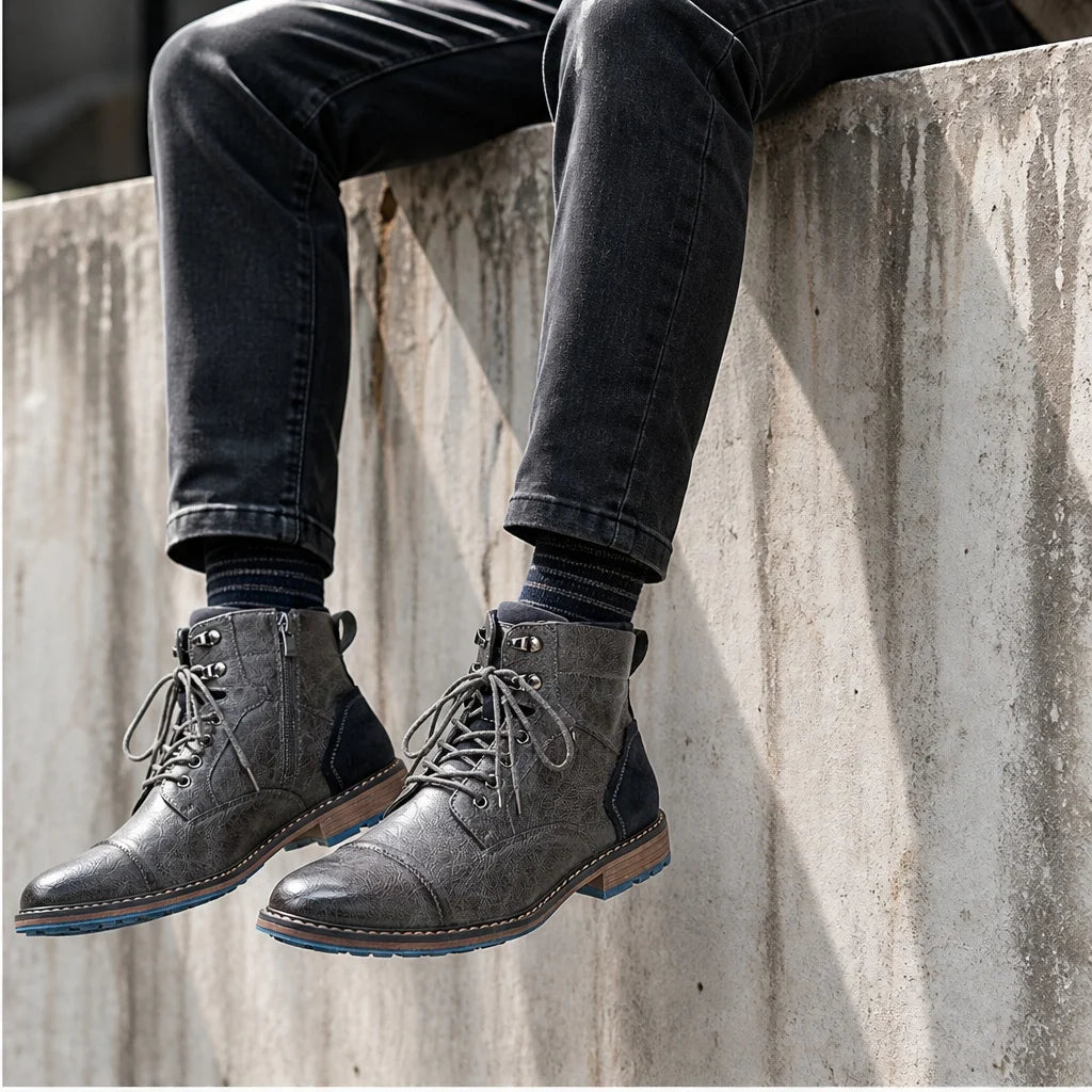 Men's Comfortable Retro Ankle Boots