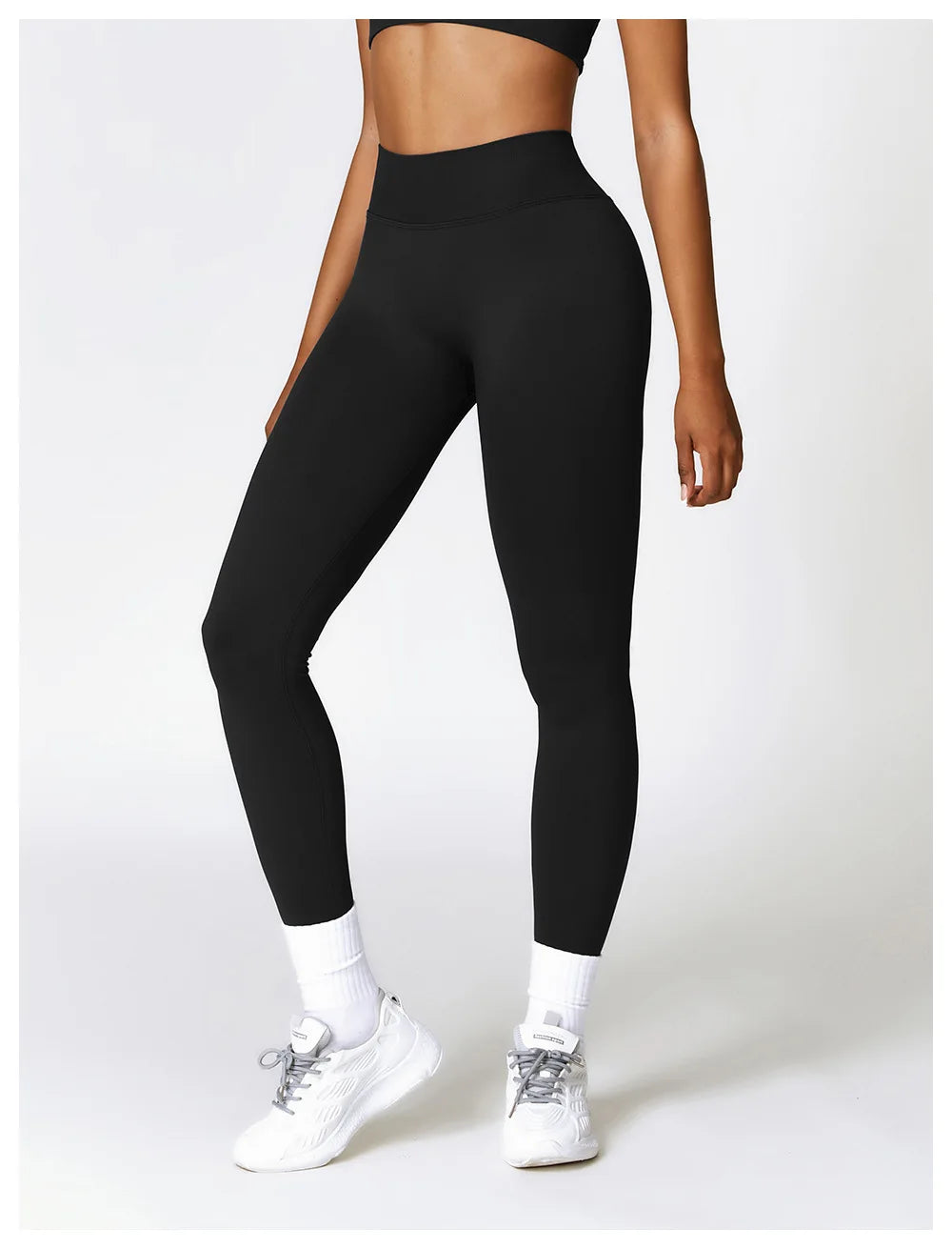 ScrunchCurve V-Back High-Waist Workout Leggings