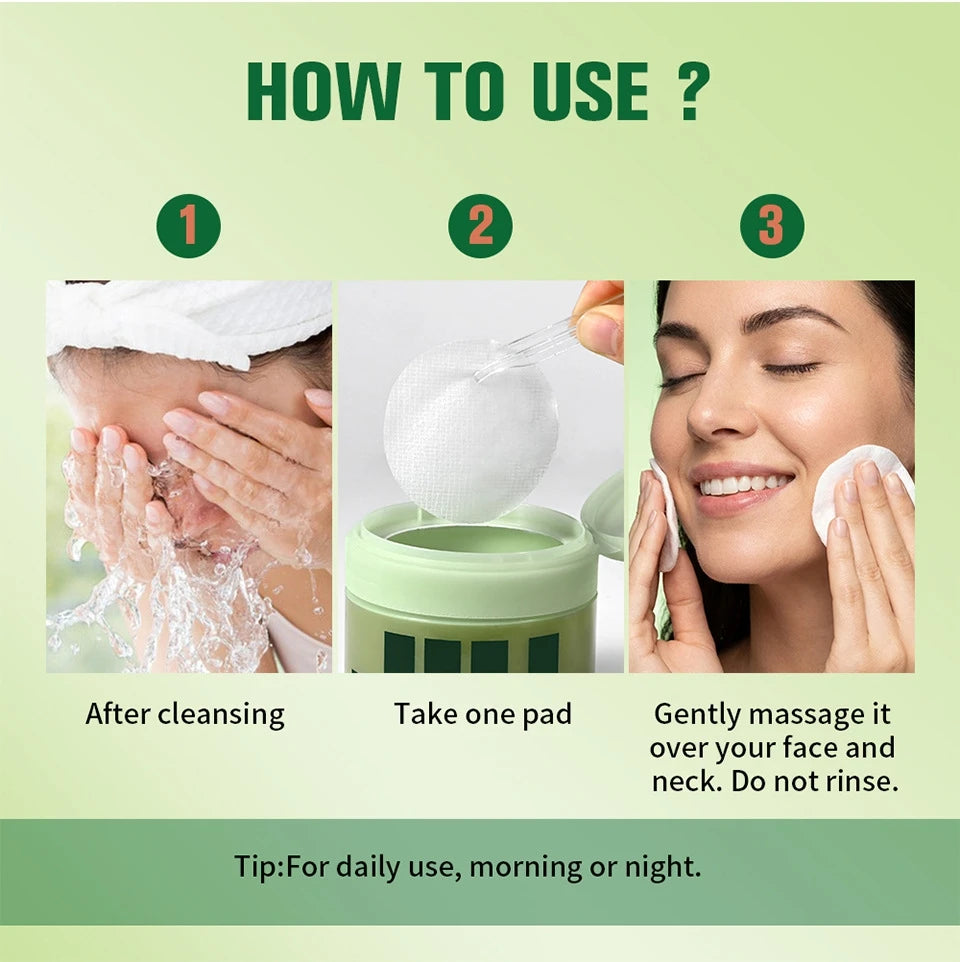 Anti-Aging Toner Pads with Snail Mucin