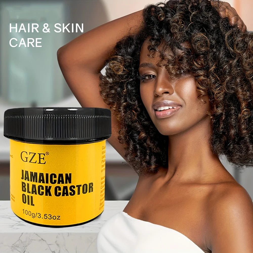 Cold-Pressed Castor Oil for Hair & Scalp