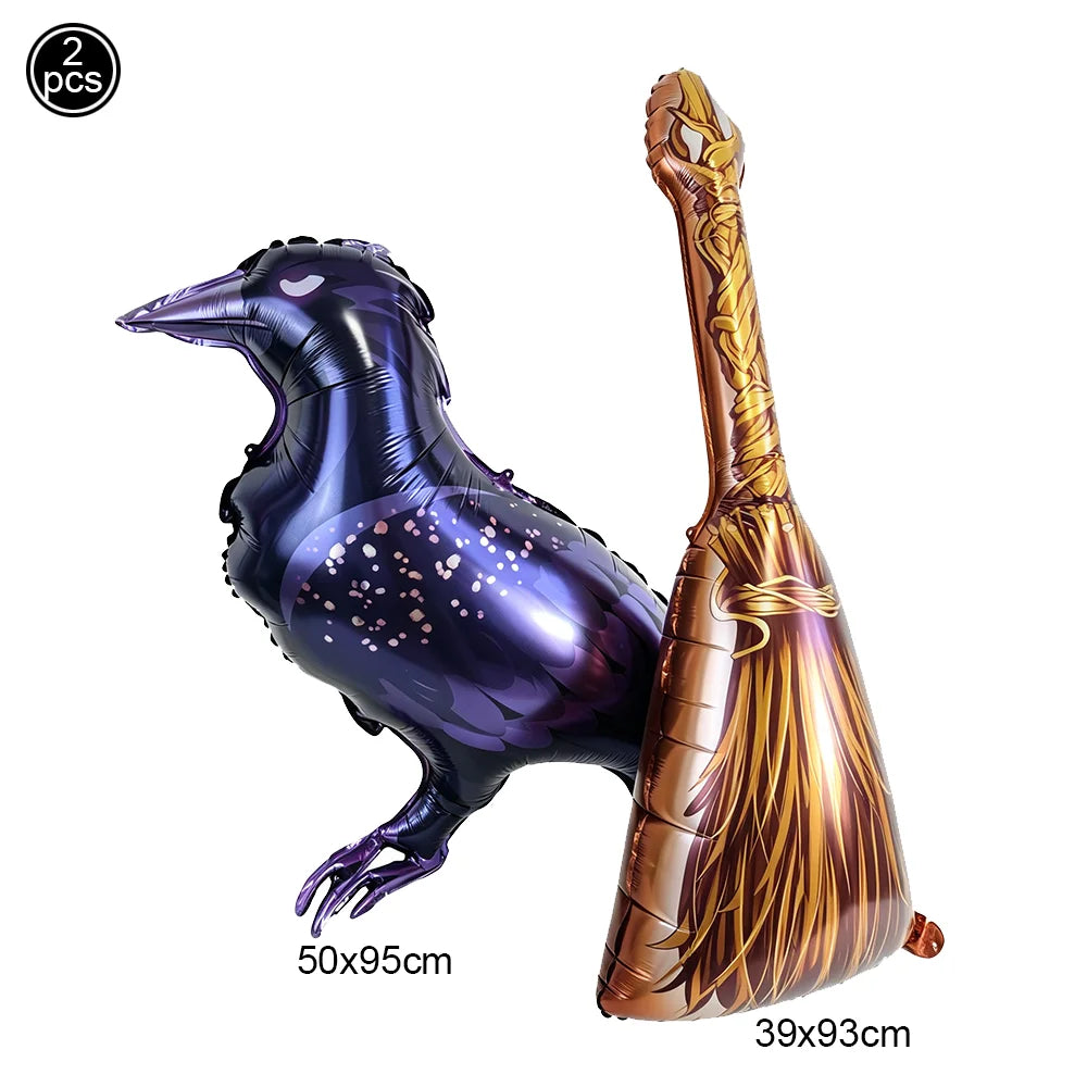 Halloween Foil Balloons – Large Standing Haunted House Balloons