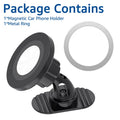 GripGo Magnetic Car Phone Mount – 360° Rotation for MagSafe & All Phones