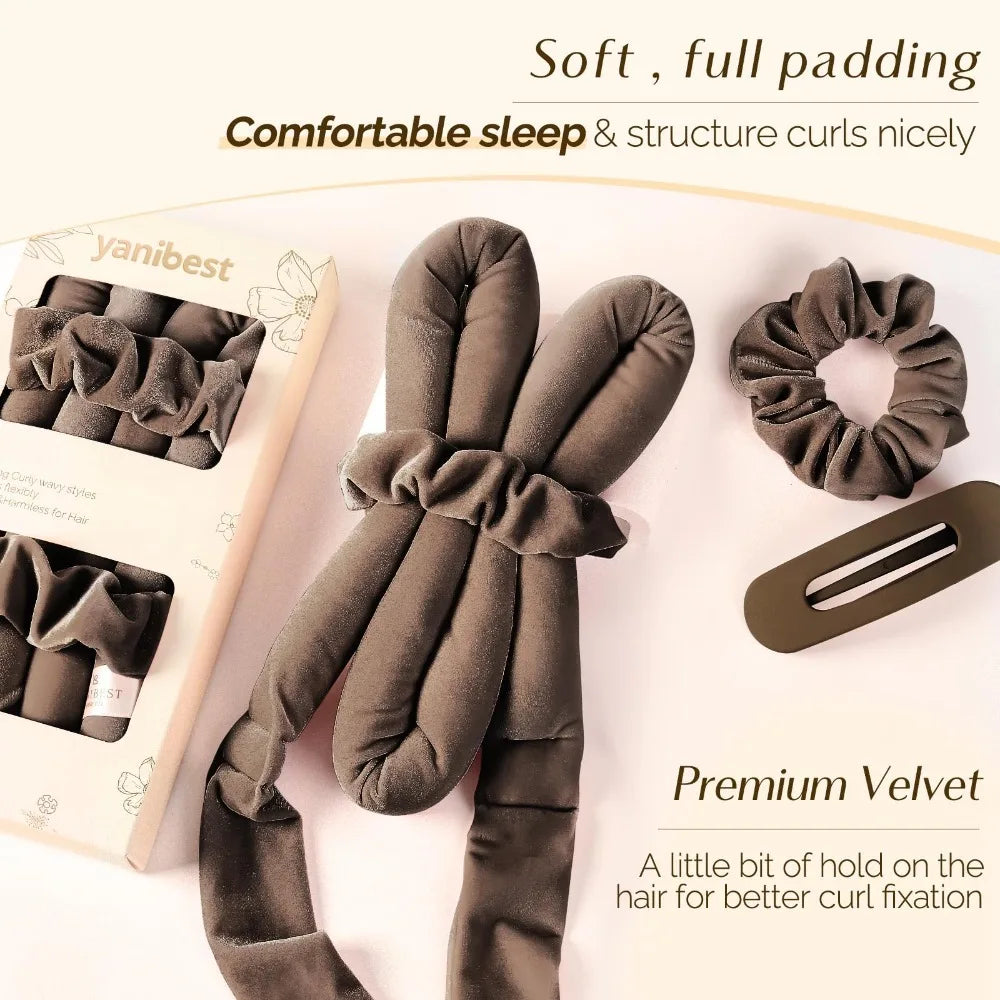 SilkCurl Heatless Curling Rod Set