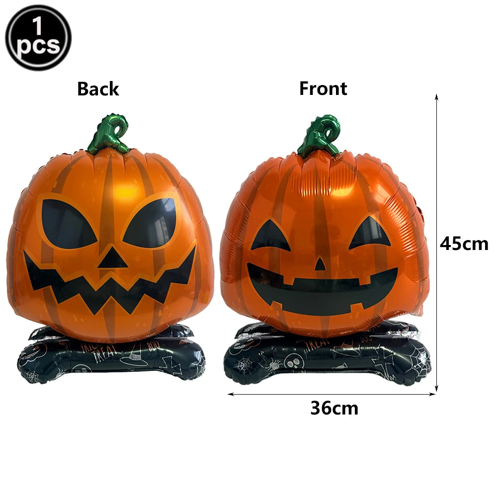 Halloween Foil Balloons – Large Standing Haunted House Balloons