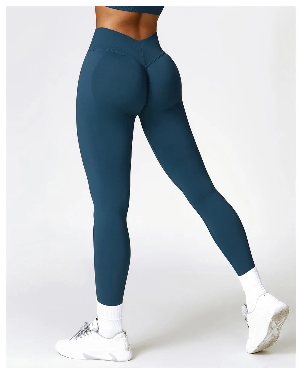 ScrunchCurve V-Back High-Waist Workout Leggings