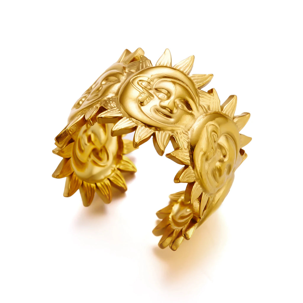 Vintage Open Rings Set