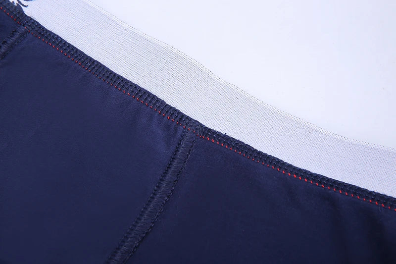 Men's Cotton Boxer Briefs, 4-Pack — Soft Letter-Waistband Underwear