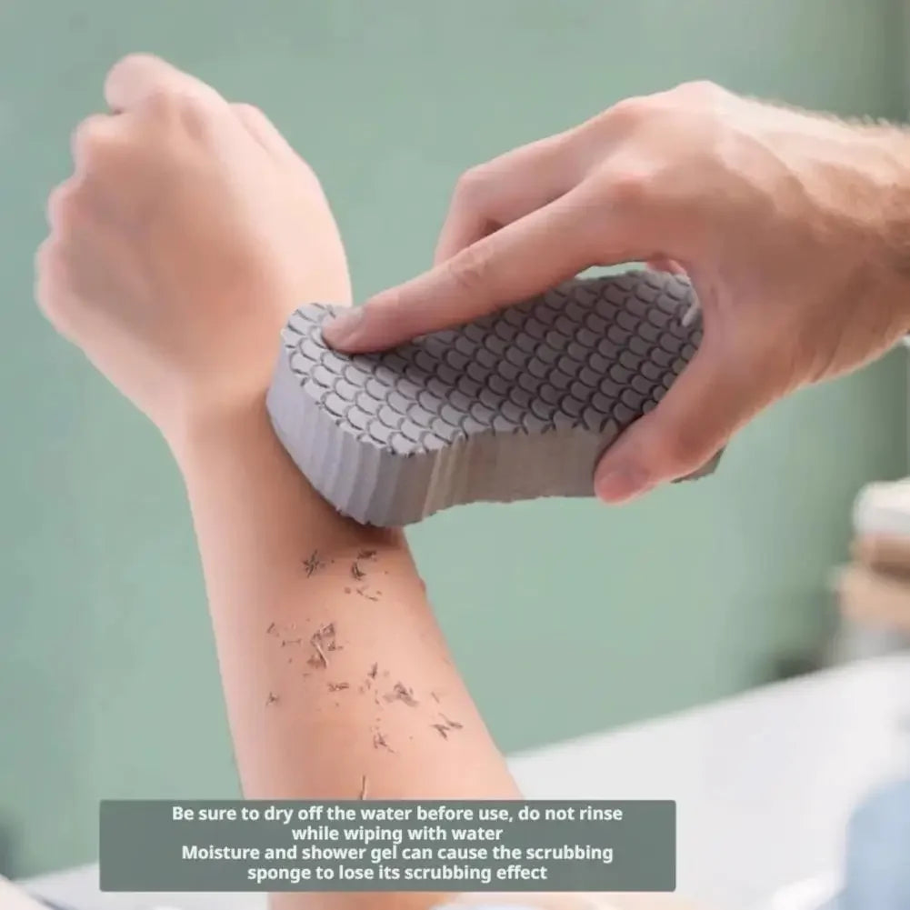 3D Exfoliating Bath Sponge — Dead Skin Remover Shower Scrubber