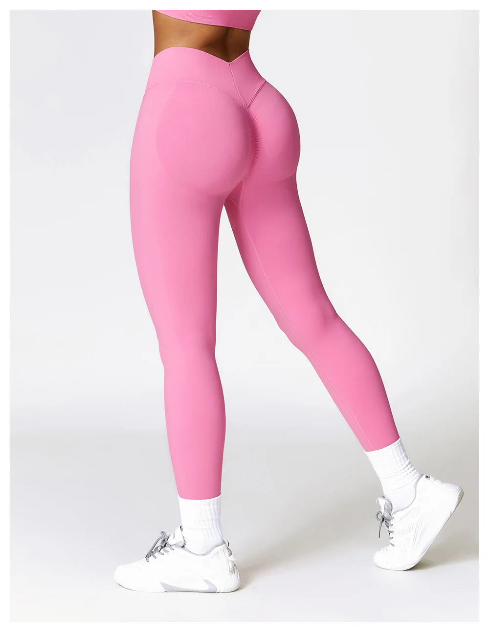 ScrunchCurve V-Back High-Waist Workout Leggings