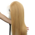 Honey Blonde 13x4 Lace Front Wig – Pre-Plucked Straight, 180% Density