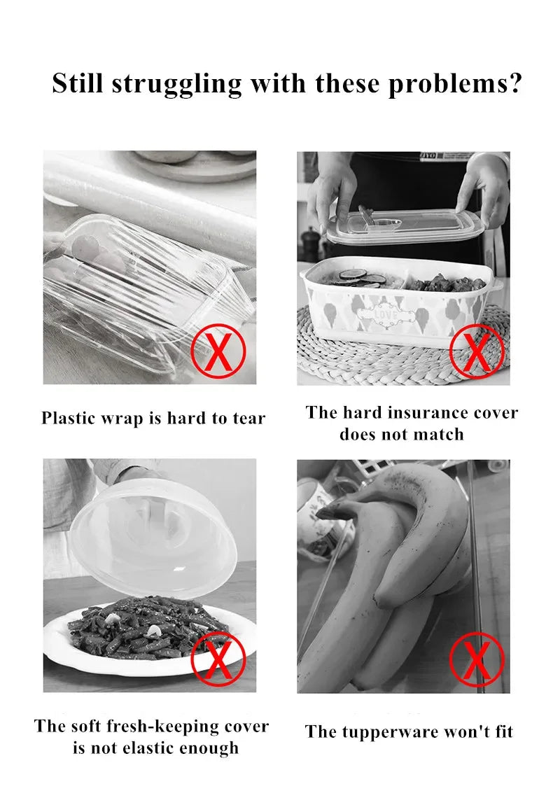 StretchSeal Reusable Food Covers