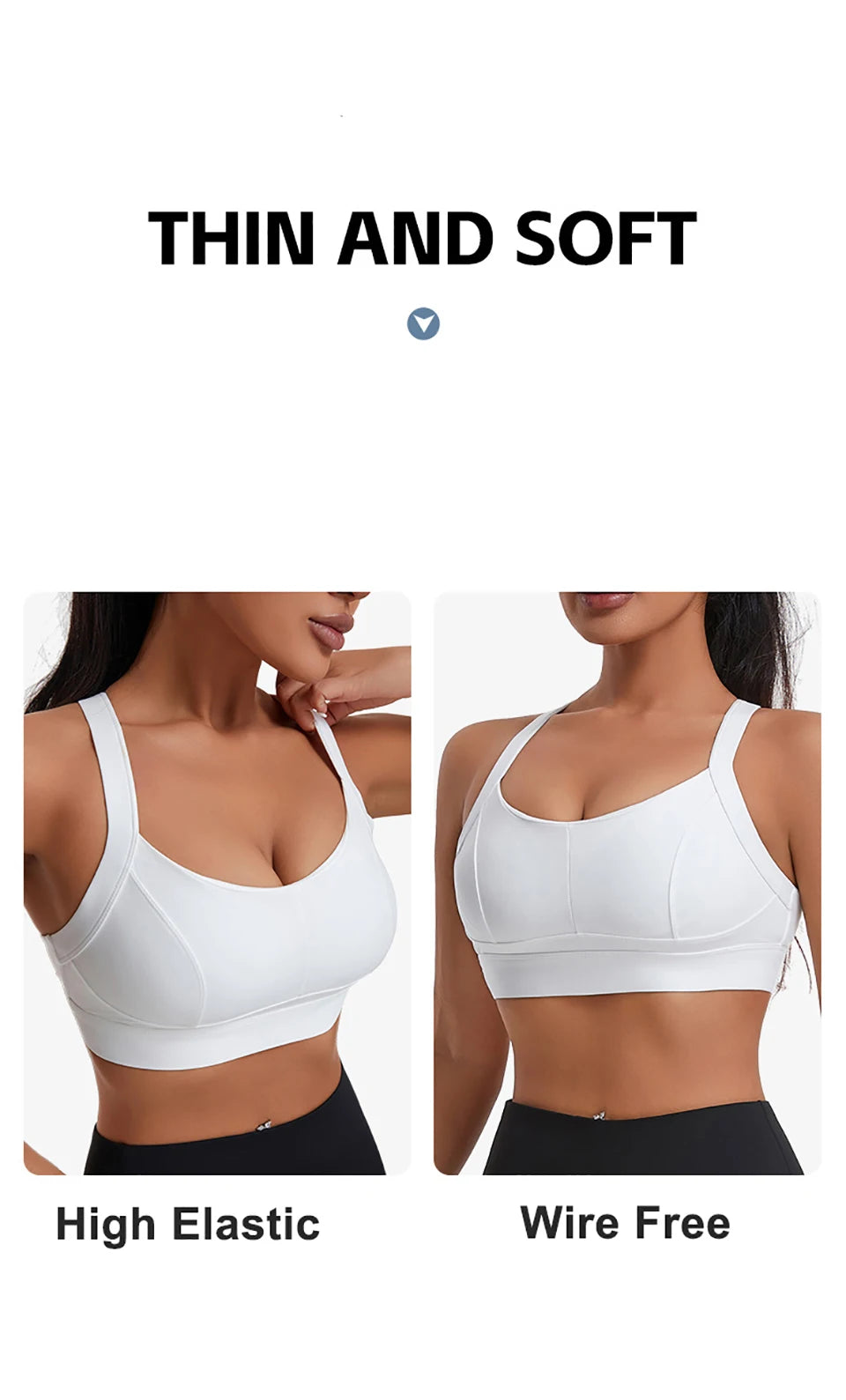 Women's High Impact Padded Sports Bra