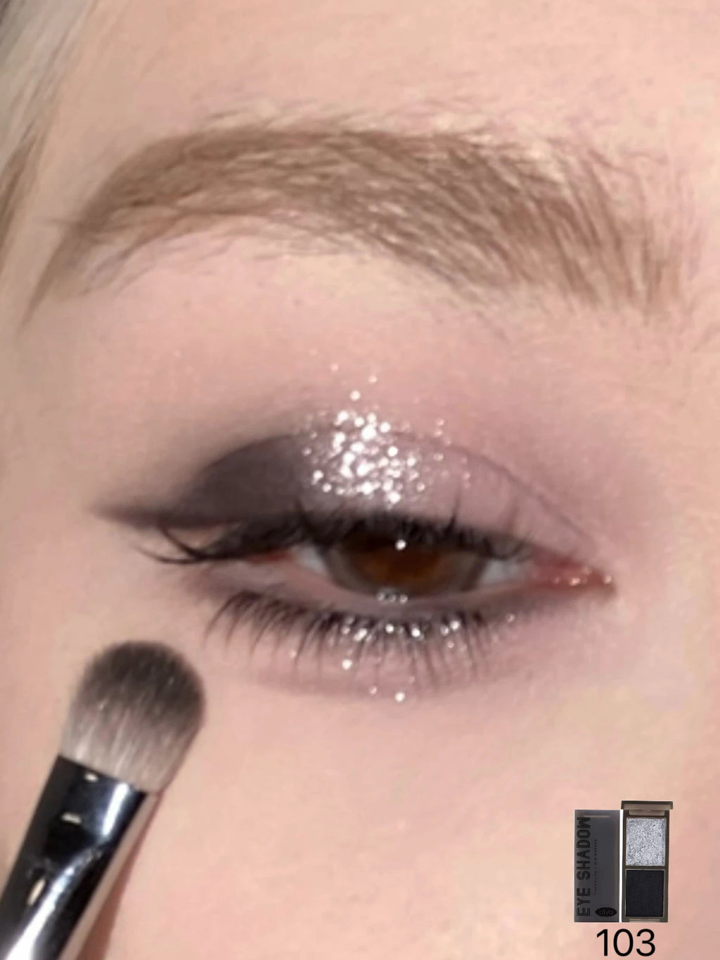 Biya 2-Color Matte Eyeshadow Palette