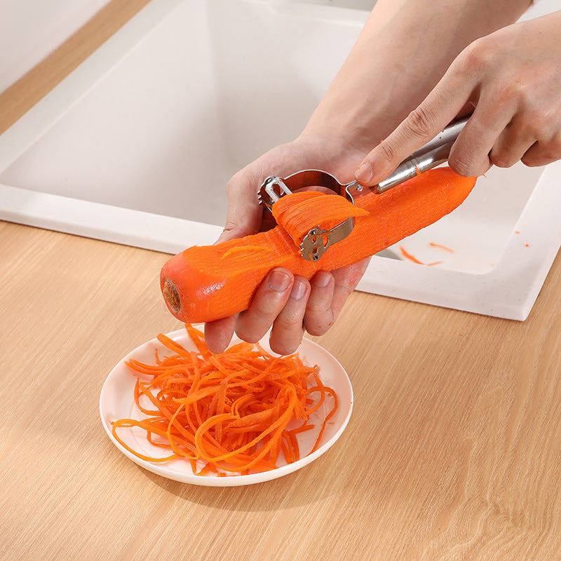 Stainless Steel Vegetable Grater and Peeler