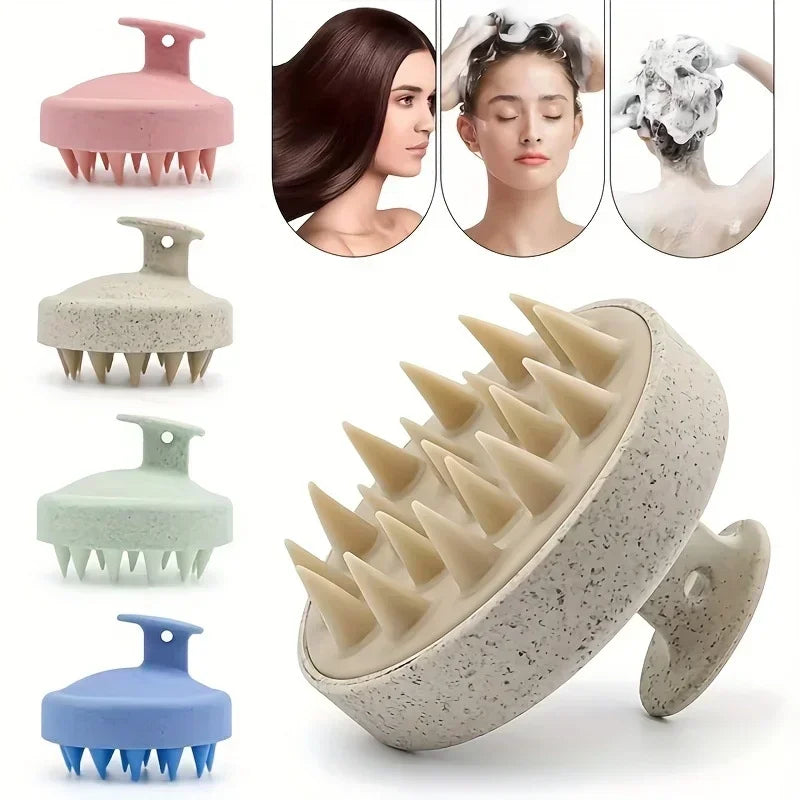 Scalp Massage Brush — Wet & Dry Head Cleansing Brush