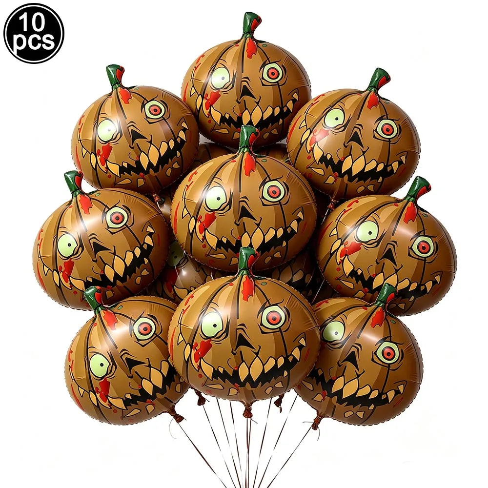 Halloween Foil Balloons – Large Standing Haunted House Balloons