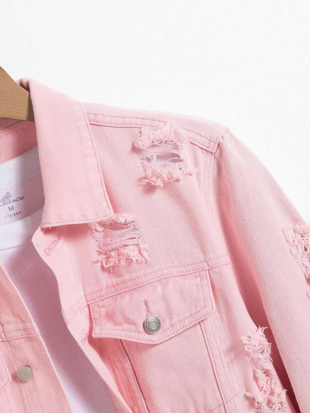 Men's Ripped Denim Jacket