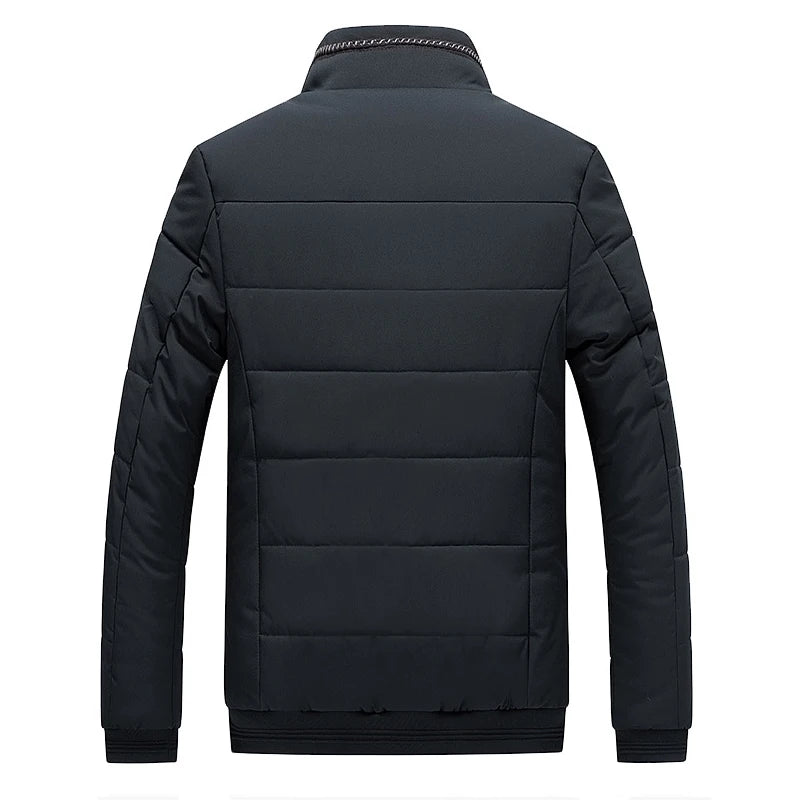 Men's Fleece-Lined Puffer Jacket