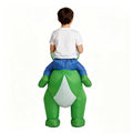 Halloween Inflatable Dinosaur Costume – Ride-On Dino Blow-Up Suit for Kids & Adults