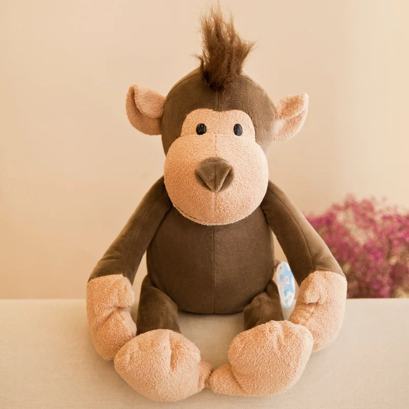 Jungle Animal Plush Toy Set – Soft Stuffed Wildlife Friends
