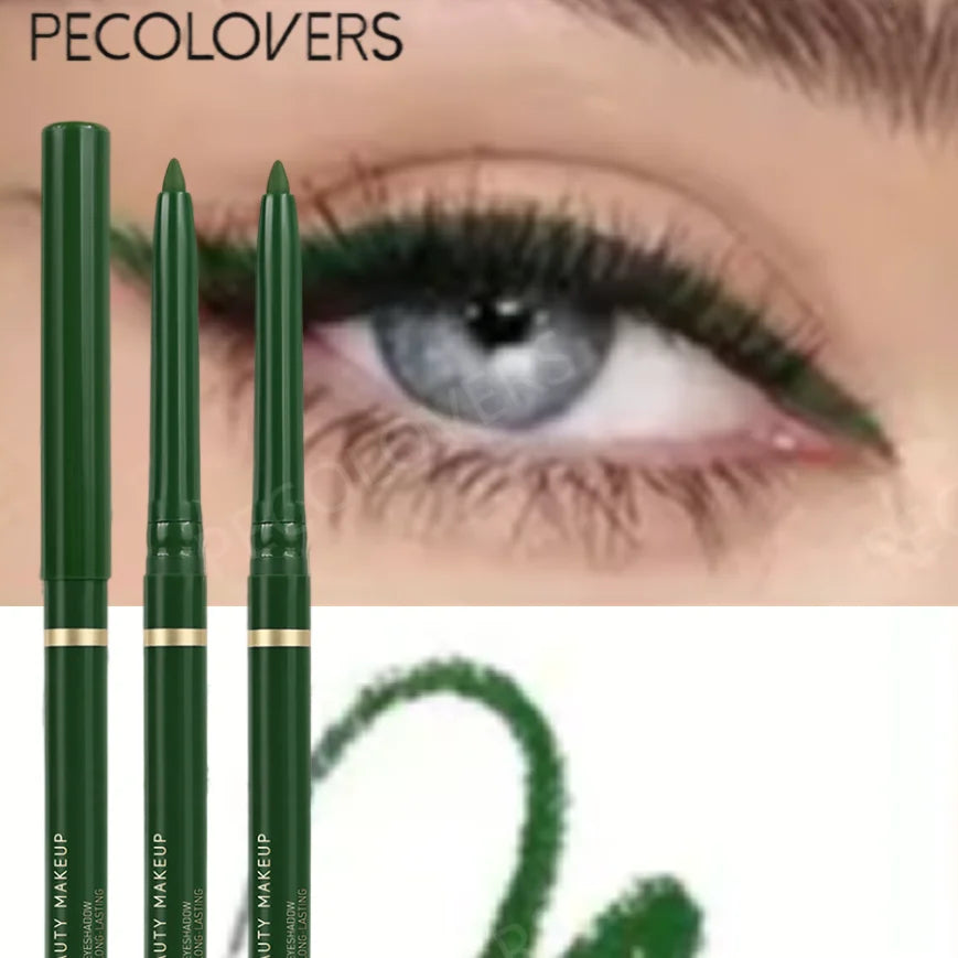 Green Waterproof Eyeliner Pencil