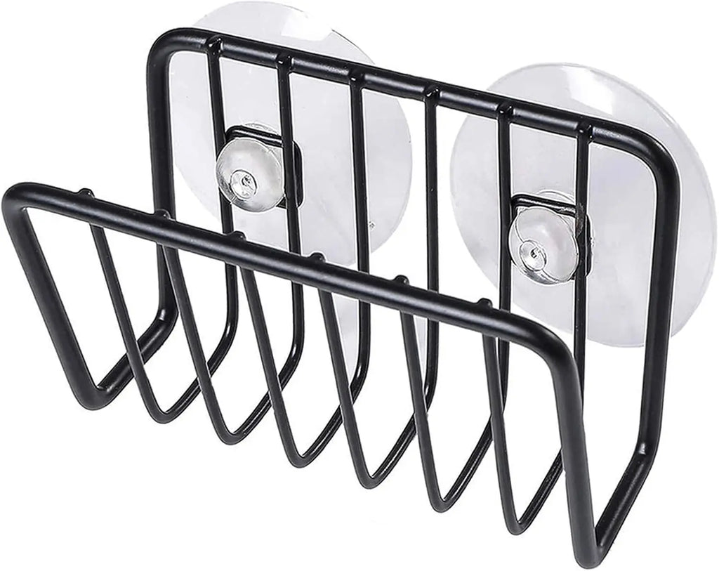 SteelSink Stainless Steel Suction Cup Sponge Holder – Kitchen Sink Caddy