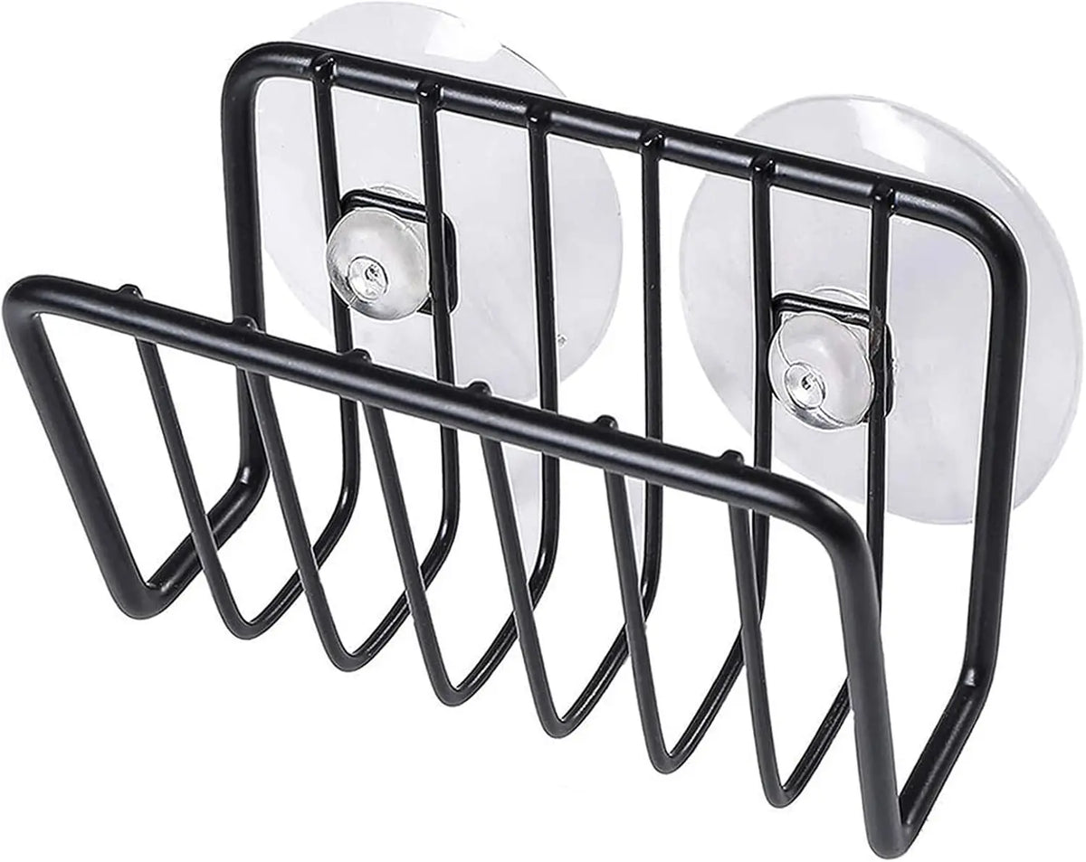 SteelSink Stainless Steel Suction Cup Sponge Holder – Kitchen Sink Caddy