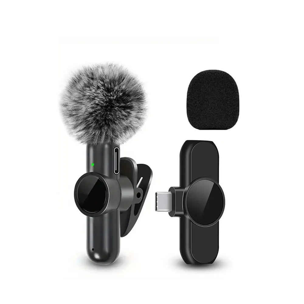 ClearCast Wireless Lavalier Microphone Kit – For Creators & Live Streaming