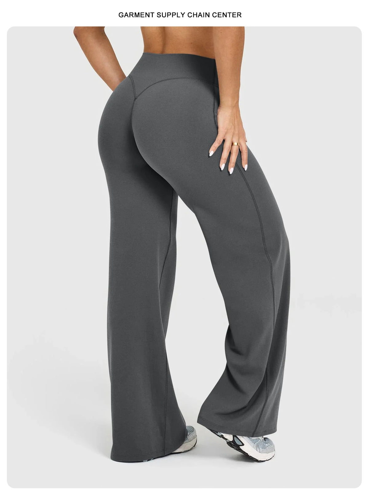 Women's High Waisted Wide Leg Yoga Pants