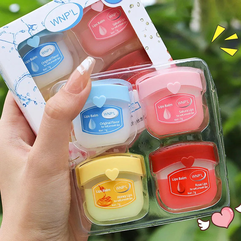 Moisturizing Lip Balm Set (4/6/8pcs)