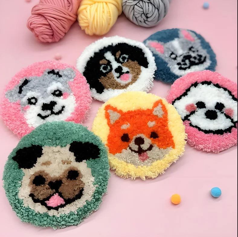 Punch Needle Coaster Kit