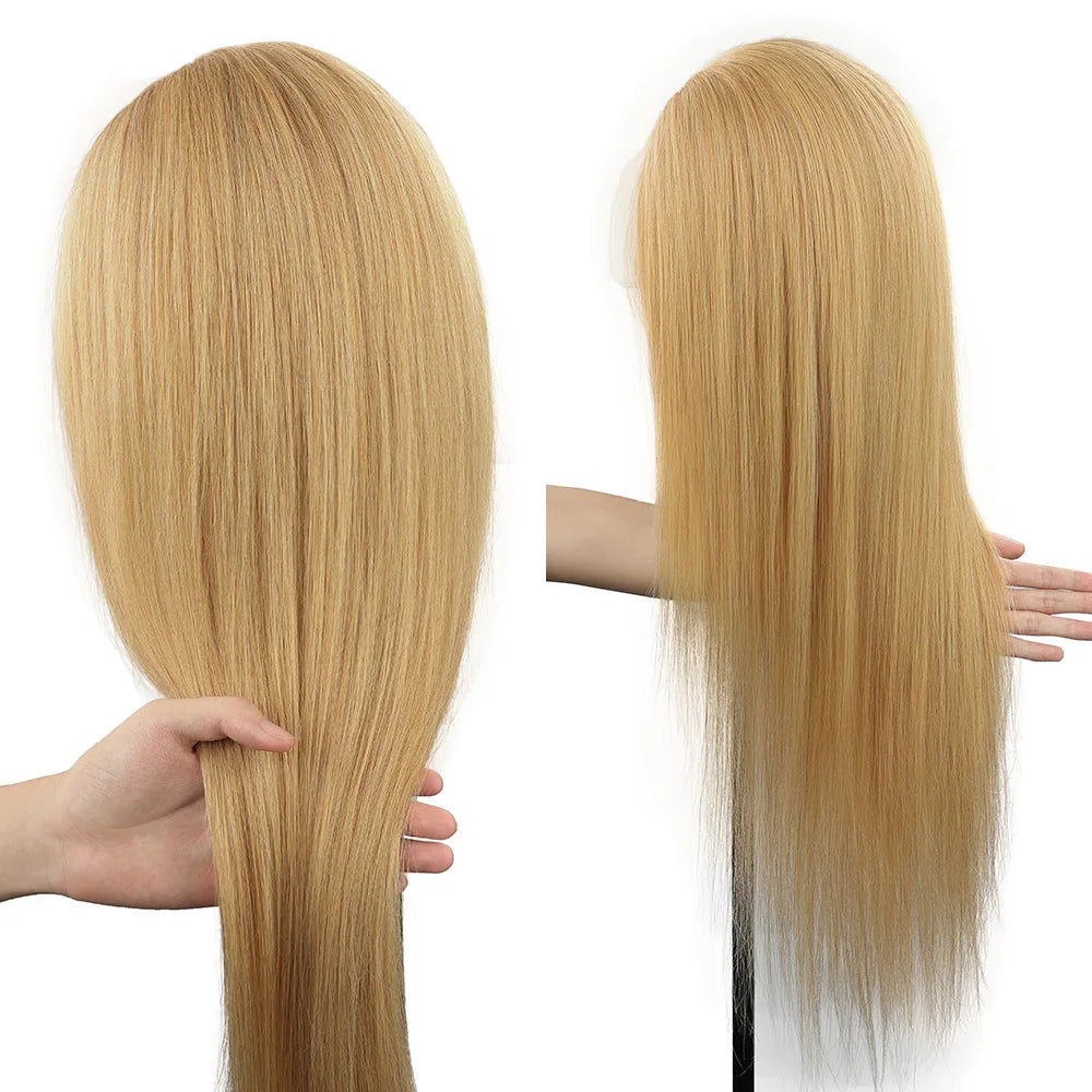 Honey Blonde 13x4 Lace Front Wig – Pre-Plucked Straight, 180% Density