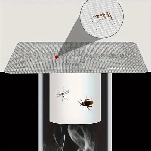 10 Pieces of Super Large Sink Floor Drain Stickers, Insect Proof Self-Adhesive Bathroom Hair Filter Screen, Bathroom Sewer Filte