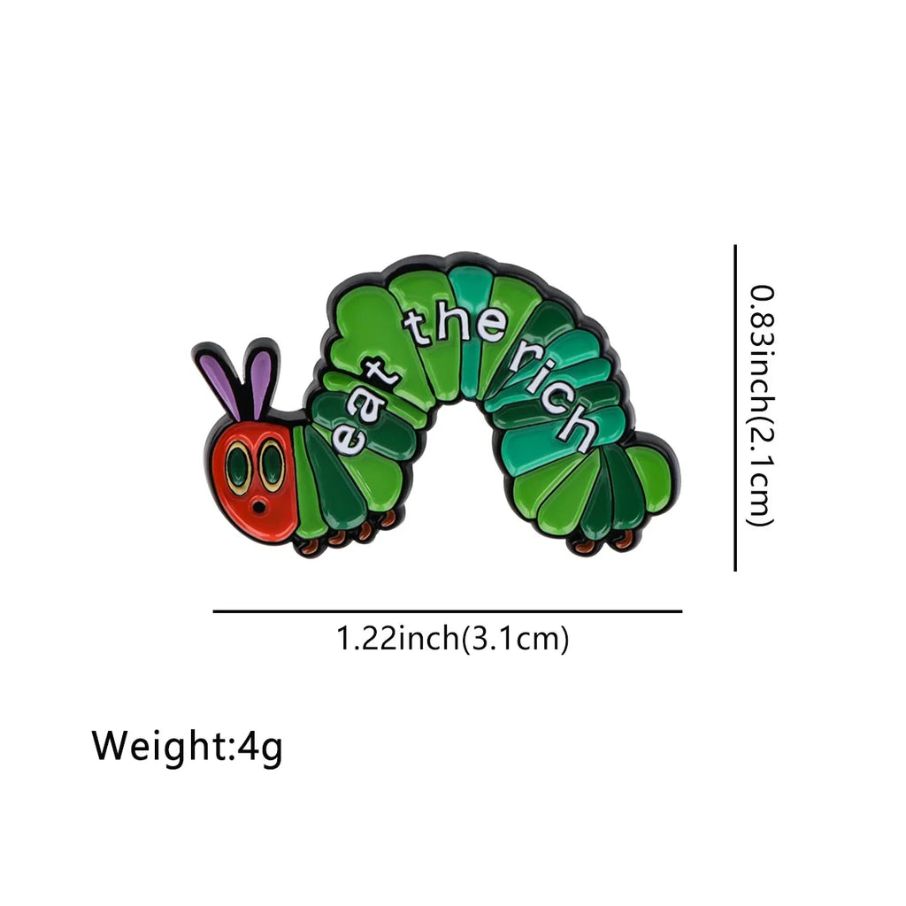 Enamel Lapel Pin Brooch Set
