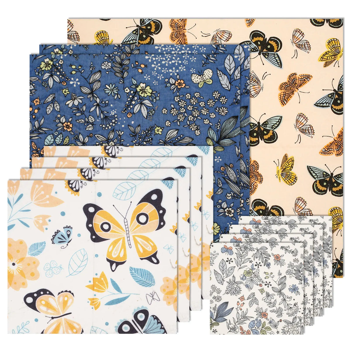 BeeKeep Beeswax Food Wrap Set
