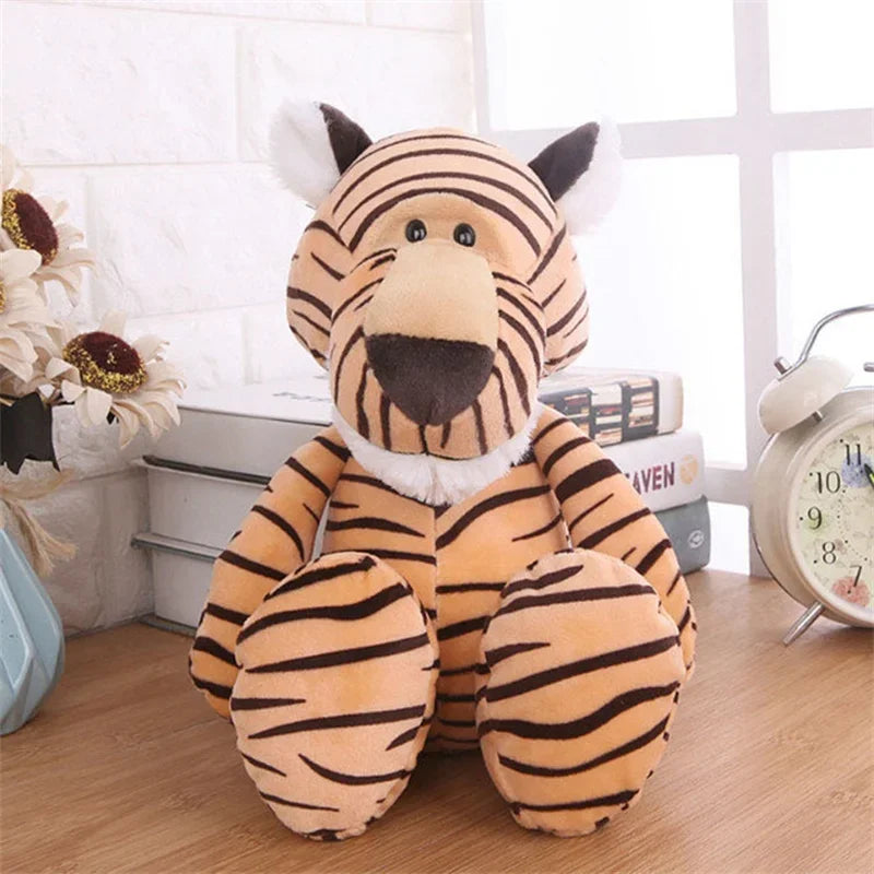 Jungle Animal Plush Toy Set – Soft Stuffed Wildlife Friends