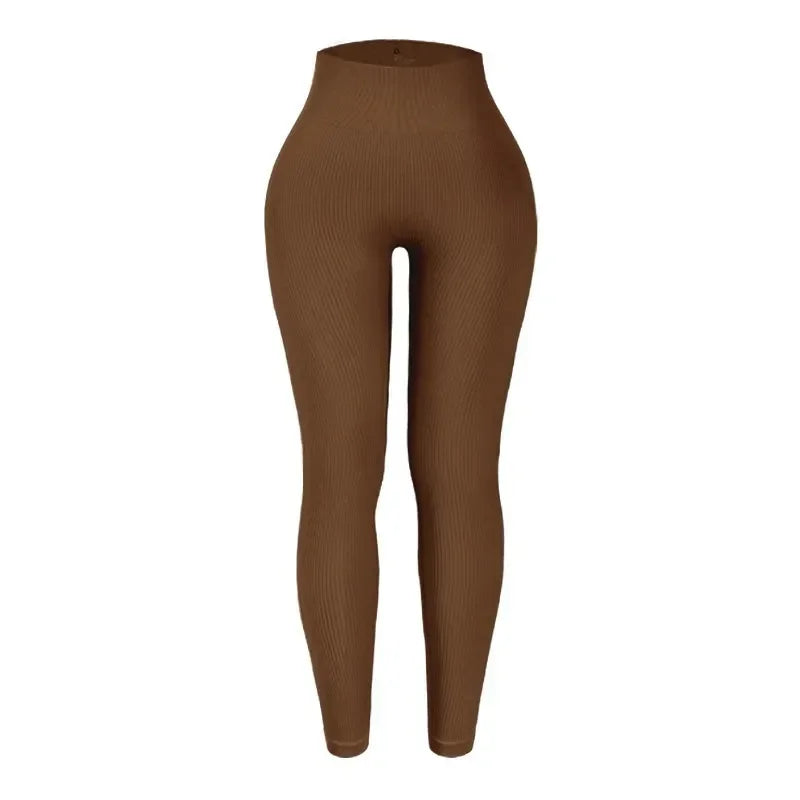 FlexKnit Seamless High-Waist Yoga Leggings
