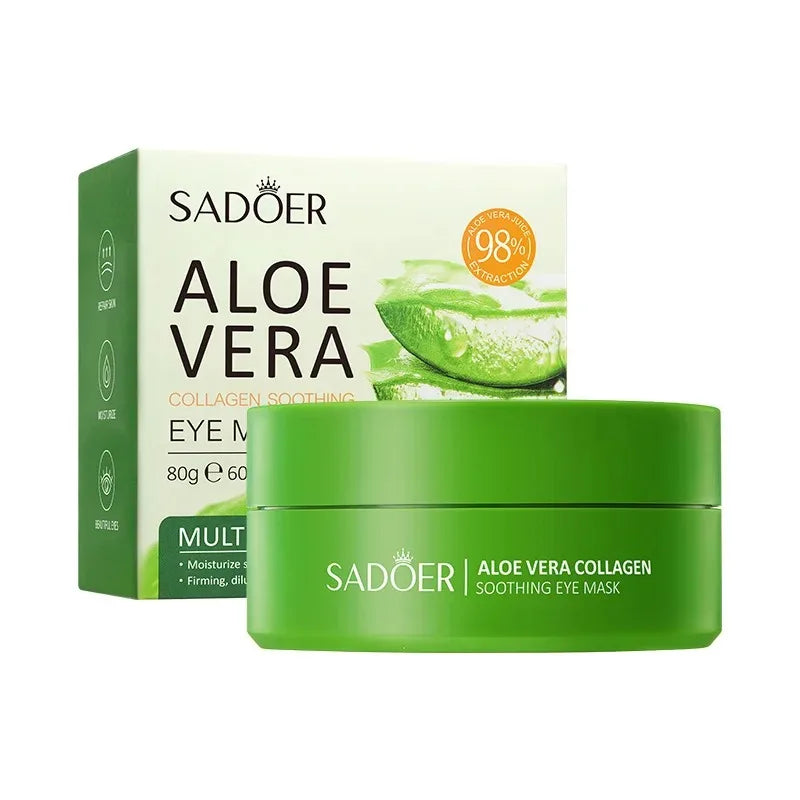 Aloe Vera Collagen Eye Mask - Anti Dark Circles (60pcs)
