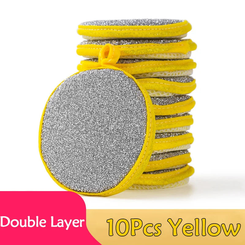 Double-Sided Dishwashing Sponge