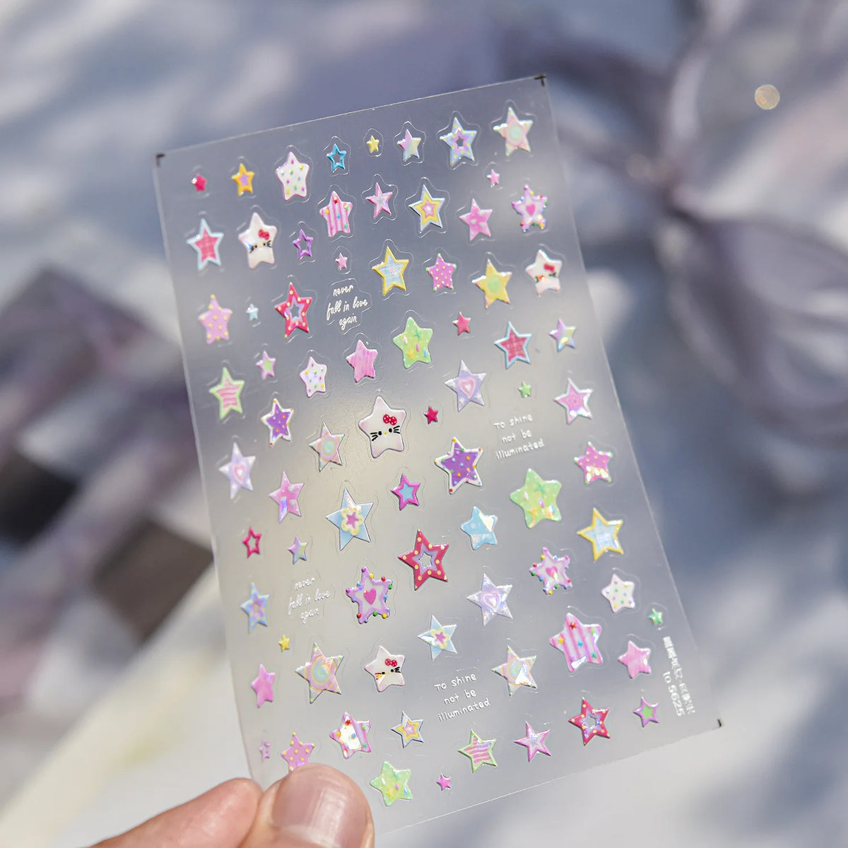 Cat Paw Nail Art Stickers – 3D Embossed Self-Adhesive Decals