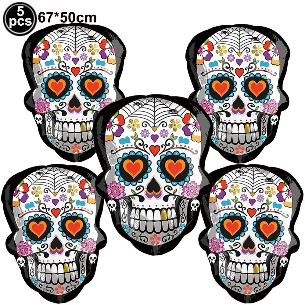 Halloween Foil Balloons – Large Standing Haunted House Balloons