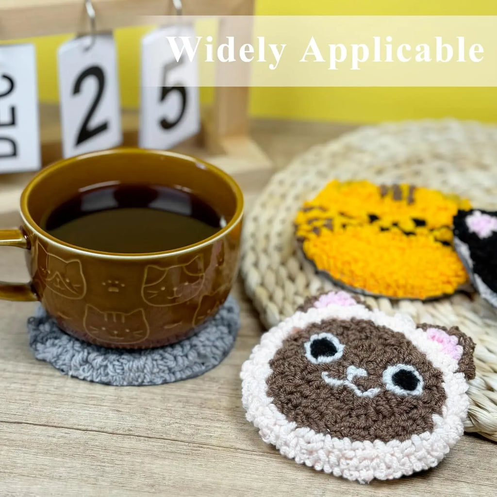 Punch Needle Coaster Kit