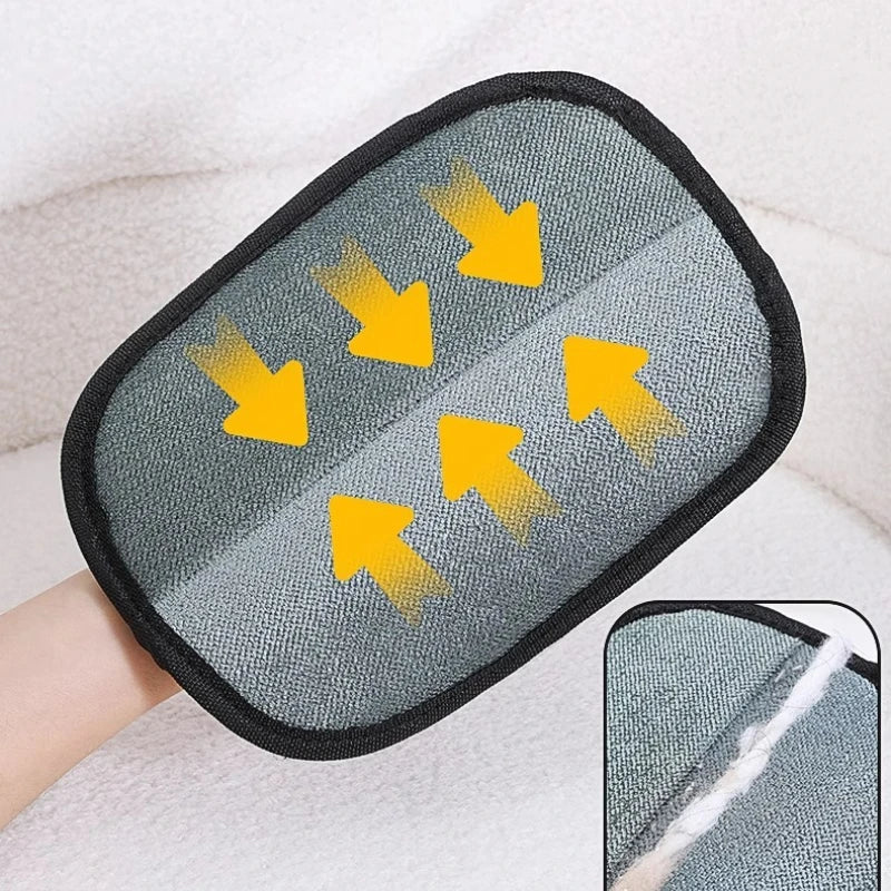 Washable Pet Hair Remover Gloves – De-Shedding Grooming Mitts