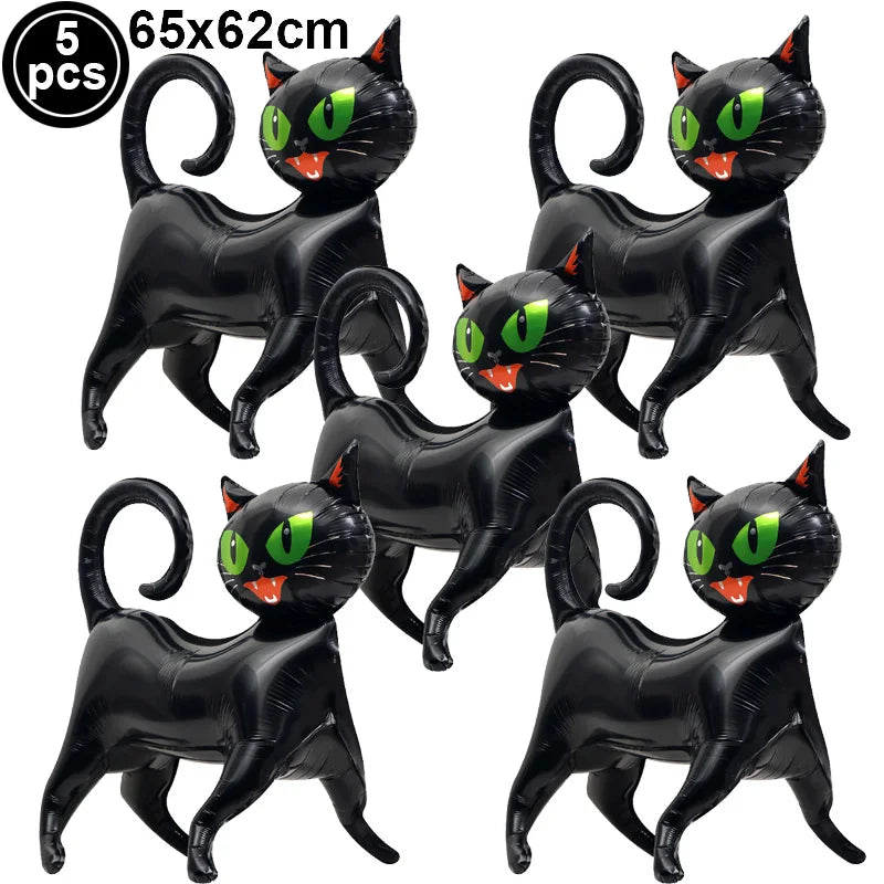 Halloween Foil Balloons – Large Standing Haunted House Balloons