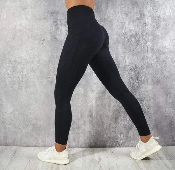 Women's High Waist Yoga Leggings with Pockets