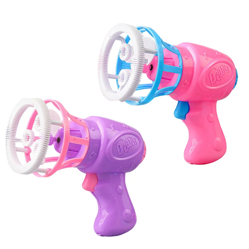 Automatic Bubble Gun – Fun Outdoor Bubble Blaster for Kids