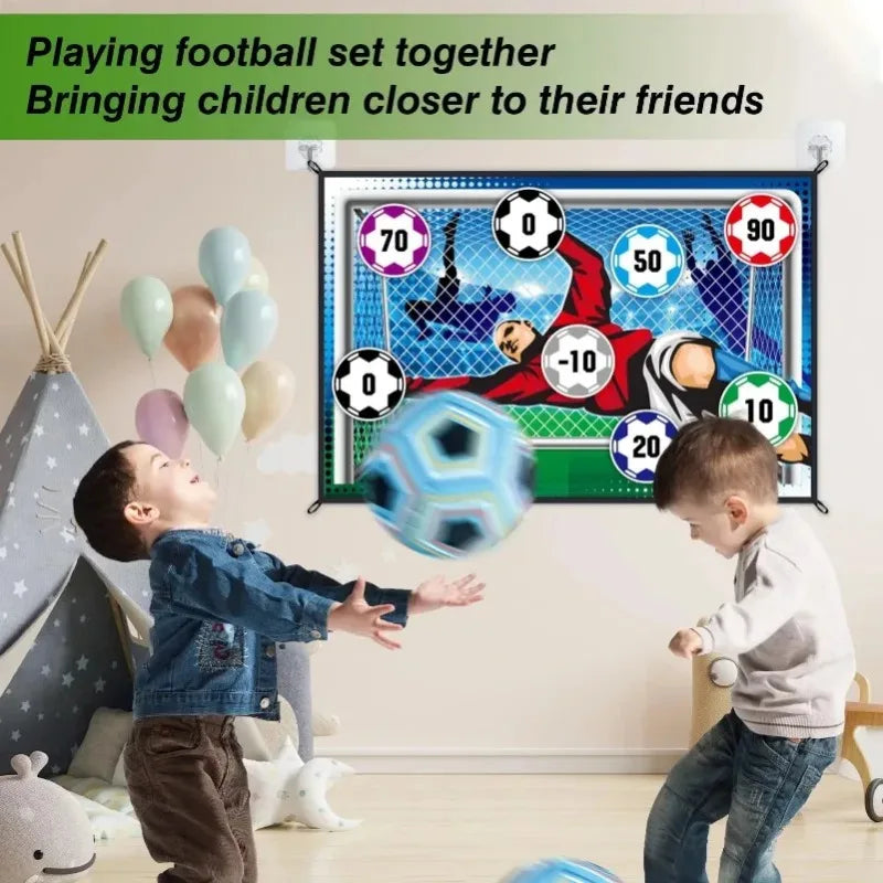 Kids Soccer Goal Game Mat – Indoor & Outdoor Sports Play Set