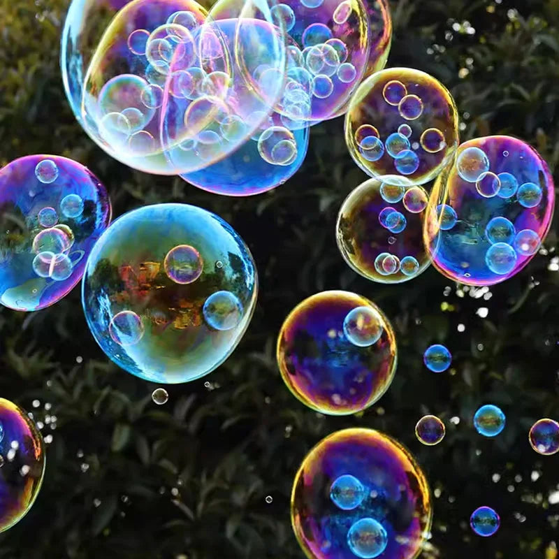 Automatic Bubble Gun – Fun Outdoor Bubble Blaster for Kids